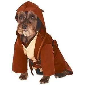 Officiële Rubie's Disney Star Wars Jedi Robe Pet Kostuum, Hond Fancy Jurk, Maat Large