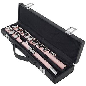 Zengxue fluit volwassenen Roze 16 Holes C Toon Cupronickel Fluit Met Gevoerde Zakfluit Met E-KEY Woodwind-instrument