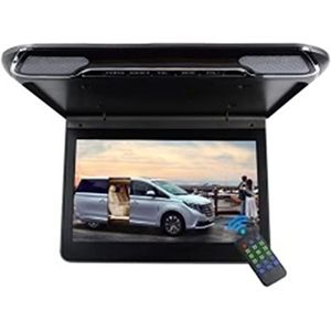 Auto Hoofdsteun Speler, Auto Monitor 1080P 11.6 Inch Auto Plafond TV Dak Mount Display Draagbare Auto Video Spelers USB IR FM mirroring(Black MP5 Monitor)
