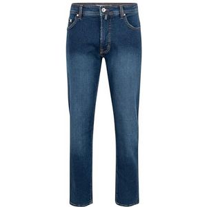 Pierre Cardin Deauville Regular Fit Stretch Jeans voor heren, comfortabele denim, klassieke stijl, Blauw 31960 7106.6824, 32W / 34L