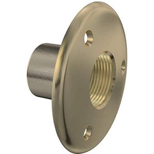 WATTS Applique travese cloison pour robinet - Femelle - Femelle 15x21 - Vanne et robinet de canalisation
