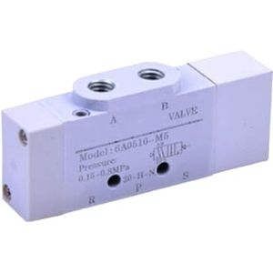 Luchtklep Pneumatische 6A Reeks (5/2 manier, 5/3 manier) 6A110 6A120 6A130 Enige/Dubbele Luchtcontrole (6A120-06)