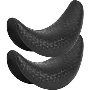 Qixuer Salon neksteun, 2 stuks shampoo kom neksteun zwarte nek wastafel