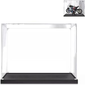 Display Case voor Lego M 1000 RR 42130, Acryl Vitrine voor Lego 42130 (Model Niet Inbegrepen)(3mm)