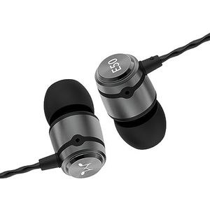 SoundMAGIC E50 Bedrade Oordopjes zonder Microfoon In Ear Monitor Hifi Oortelefoons Geluidsisolerende Hoofdtelefoons Comfortabele Pasvorm Gunmetal