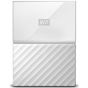 WD My Passport Mobile WDBYFT0020BWT-WESN 2TB externe harde schijf (6,4 cm (2,5 inch), met wachtwoordbeveiliging, standaard oppervlak) wit