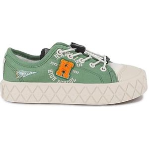 Palladium Boots PRESCHOOL PALLA ACE TIGERS KID VINTAGE GREEN