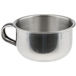 Roestvrij Staal Mannen Scheren Mok Kom Kapper Baard Zeep Mok Cup voor Borstel