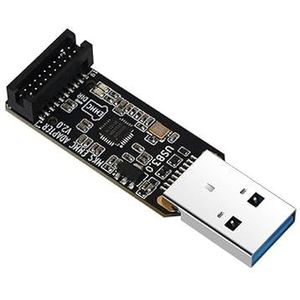 Voor MKS EMMC Adapter V2 USB 3.0-kaartlezermodule, voor een snelle en efficiënte gegevensoverdracht, voor EMMC-modulekaart en kantooraccessoires