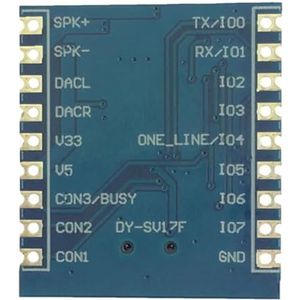 DY-SV17F USB Download Flash Voice Module Mini MP3-speler IO-trigger 5 W audiokaart 4 MB