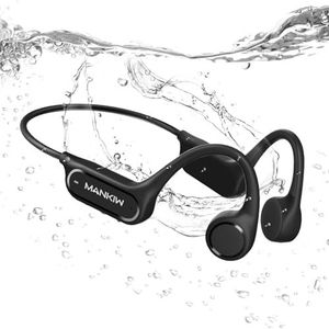 MANKIW Osea Driving Hoofdtelefoon, IP68 Waterdicht, Voor Zwemmen, Open-ear, Draadloze Sport-Hoofdtelefoon Met Bluetooth 5.4 en 32g Mp3, Voor Hardlopen, Zwemmen en Training