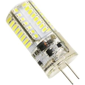 LED-maïslamp 10 stks/partij G4 5 W LED Kroonluchter Lamp 64 LEDs SMD 3014 LED Light Emitting Corn Bulb Spotlight voor Thuisgarage Magazijn(Color:Warm White)