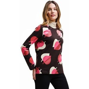 Regatta Dames Orla Kiely Winter-T-shirt met lange mouwen, Shadow Elm Roze, 44