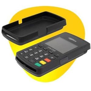Robuuste beschermende siliconen bumper case voor Ingenico Link 2500 kaartlezer