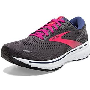Brooks Ghost 14 Hardloopschoenen voor dames, Parel Zwart Roze, 40 EU