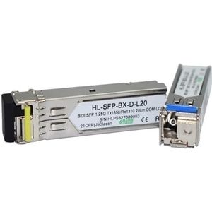 20 paar per hoeveelheid eenvoudig compatibele 1000base SFP 1,25 Gb WDM 20 KM 1310/1550nm optische SC/LC-transceiver (LC)