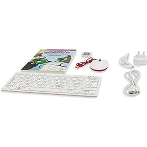Raspberry Pi® PI400DE-KIT 400 4 GB 4 x 1,8 GHz incl. voeding, incl. muis, incl. HDMI™-kabel, incl.