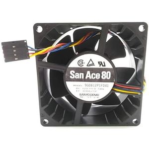 9G0812P1F041 For Sanyo 8038 12V 0.58A 8CM double ball high air volume cooling fan