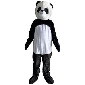 Gepas Panda Mascotte Kostuum Beer Karakter Fancy Feestjurk Volwassen Outfit