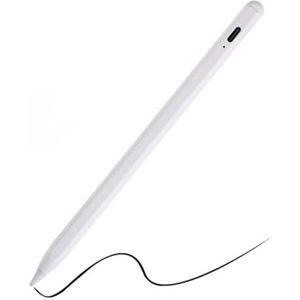 Stylus Pen Drukgevoelige pennen Oplaadbaar voor i-pad hua-wei Xiao-Mi Mi-Pad 5 Pro 11 inch 2021 Mi-Pad5 Tablet Pen Oplaadbare Invoerpennen Actieve Pen Touch Stylus Pen (Wit)