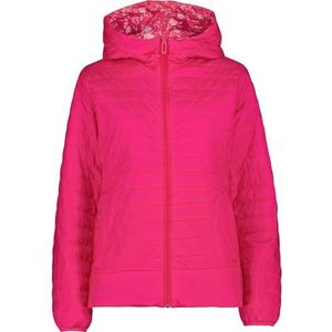 CMP - Dames Reverse Hoodie Jas - Bubblegum-festival - Doorzichtig
