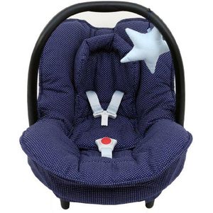 Blausberg Babyhoes voor het Maxi Cosi Citi babyzitje - Blauw met stippen