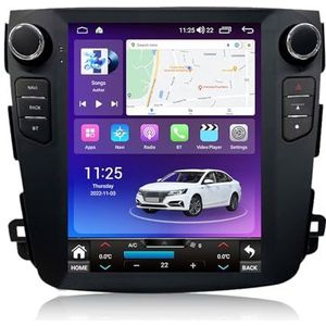 Android 11.0 Car Stereo 9 ""Touch Screen auto audio speler bluetooth stuurwielbediening Voor Mitsubishi outlander 2005-2011 auto speler Ondersteunt CarAutoPlay PIP GPS Navigatie Backup Camera (Size :