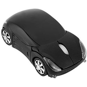 Draadloze muis, 1600 DPI hoge optische gamingmuizen voor gaming-pc's(black)