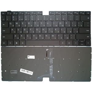 Laptop RU/US/UK/TI/GR toetsenbord voor HUAWEI voor MateBook D 16 HVY-WAQ9 HVY-WAP9 zwart met achtergrondverlichting(Italian IT)