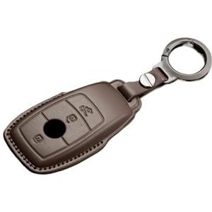 Autosleutel beschermhoes CLE CLA GLC W177 W205 W213 W222 X167 Voor Lederen Auto Afstandsbediening Sleutel Case Cover Autosleutelzakje Shell Voor A C E S G Klasse Sleutel Shell(4)
