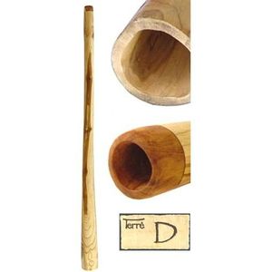Terré Teakhout Didgeridoo, natur, gestimmt -D