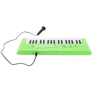 Pianotoetsenbord Speelgoed, Plastic Elektronisch Toetsenbord Speelgoed 37 Toetsen met Microfoon voor Thuis (Groente)