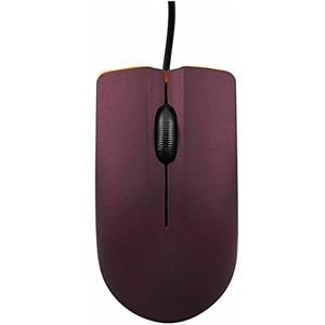 Optische Computermuis, Ergonomisch ontwerp USB Bedrade Muis met 3 Knoppen High-definition 1200 DPI, voor Laptop PC Computer Muizen (Purple)