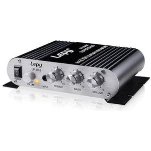 Audioversterker, 83 8BT 2.1CH 2x300W Digitale Auto Power Amplifier Bluetooth Hi-Fi Stereo Basversterker Audio Ondersteuning Subwoofer Auto Home BAS Audio(Amplifier Adapter)