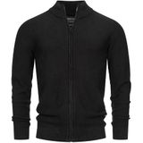 INDICODE JEANS - Gebreid Vest - Zwart