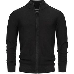 INDICODE JEANS - Gebreid Vest - Zwart