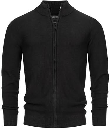 INDICODE JEANS - Gebreid Vest - Zwart