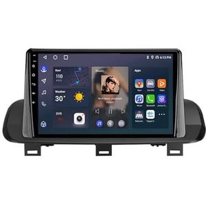 Android 12 Multimedia Stereo Video Speler Voor Nissan X-Trail 2020-2021 Ondersteunt Car-play Android Auto/Bluetooth/FM AM RDS DAB+ Radio/Stuurbediening(4 Core 1G+16G)