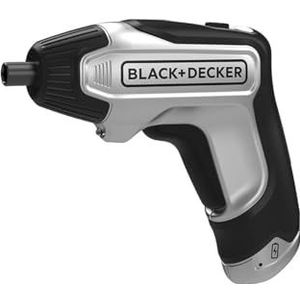 Black & Decker Schroevendraaier Silver Edition bcf611sck snel opladen 3.6v 5.5nm