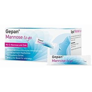 Gepan - Mannose to go - Immune Support - Met D-mannose, Zink en Cranberry-extract