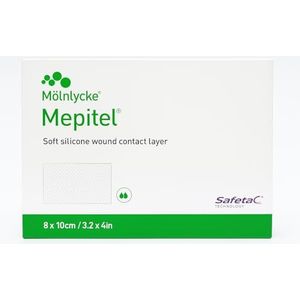 Mepitel 8x10cm zachte siliconen 5 dressings van MEPITEL