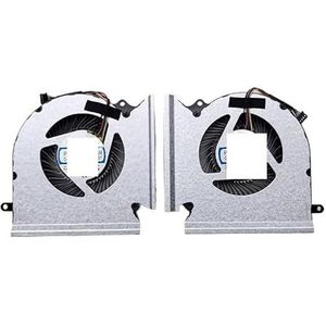 Laptop CPU GPU koelventilator voor MSI 1545 GE67 GL67 PABD1A010SHR N497 N498(One pair)