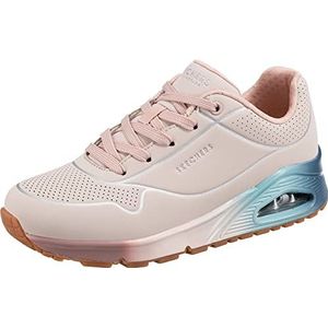 Skechers Uno-Cool Haels Sneaker voor dames, roze, 40 EU