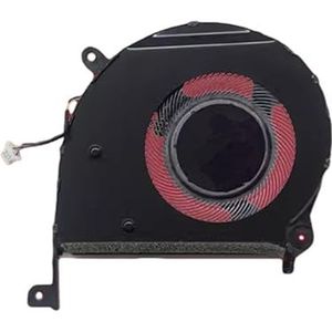Laptop CPU koelventilator Voor For ASUS For ZenBook 15 UX534FA UX534FAC UX534FT UX534FTC Zwart