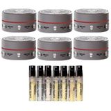 Bandido - Aqua Wax 6 - Haarwax - Grijs - 150 ML - 6 Stuks