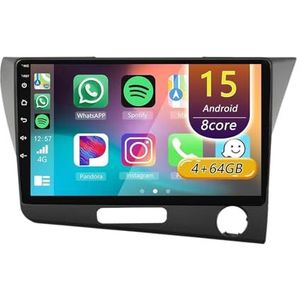 Android 15 Radio,voor Honda CRZ CR-Z 2010-2017 RHD, 9 Inch Touchscreen Autoradio Met Wireless CarPlay Android Auto Bluetooth WIFI GPS-navigatie Swc(A 4core (2G+32G))