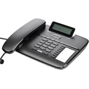 Gigaset Da710, Draadloze Telefoon, Huisteltelefoon Met Flexibele Handsfree-Functie En Directe Oproep, Zwart