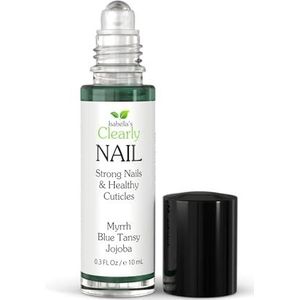 Clearly NAIL, Nail and Cuticle Oil Treatment | Nail Strengthener for Healthy Strong Nails + Cuticle Repair for Soft Healthy Cuticles | Blend of Natural + Essential Oils of Jojoba, Vitamin E, Tansy, Tea Tree