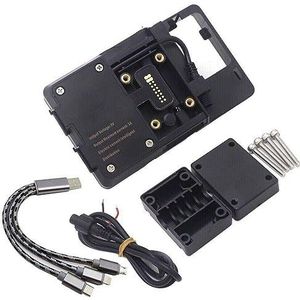 Telefoonhouder Motorfiets Voor YAMAHA Voor XT1200Z Voor XT 1200 Z Motorfiets Navigatie Beugel Handheld GPS Navigator Usb Telefoon Navigatie Hold Navigatie Plaatbeugel (Size : B)