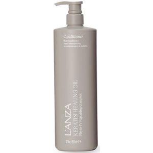 L'ANZA Keratin Healing Oil - Glanzende Conditioner - Voor Beschadigd Haar - Verzorgen, Glans, Kracht, Zijdezachte Look, Zonder Sulfaten En Parabenen, Glutenvrij (950 ml)
